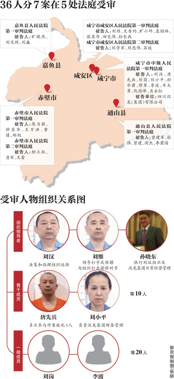 刘汉团伙被控以商养黑,以黑护商